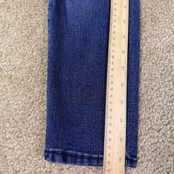 D Jeans Skinny Ankle Mid Rise Jeans Women's Size 6 Blue Denim Stretch E735 - Picture 10 of 12